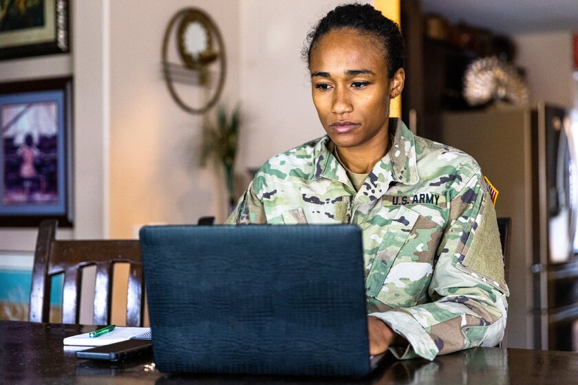 Female veteran seeking online-resources for starting up.